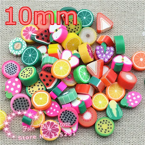 cute polymer clay fruit slice flat back free shipping 100pcs/lot 10*5mm
cute polymer clay fruit slice flat back free shipping 100pcs/lot 10*5mm