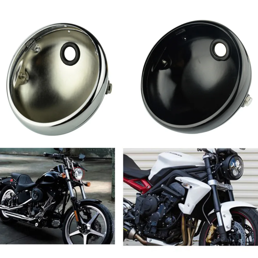7" Motorcycle Lighthouse Motor Scooter Vintage Head Lamp Light Covers Headlight Headlamp Housing Universal 7 Inch For Harley S
7" Motorcycle Lighthouse Motor Scooter Vintage Head Lamp Light Covers Headlight Headlamp Housing Universal 7 Inch For Harley S