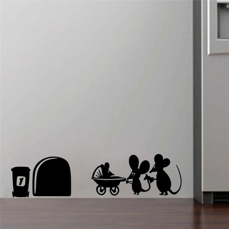 children mouse family hole wall stickers room decoration 377. diy vinyl home decal lovely animal cartoon mural art 5.3
children mouse family hole wall stickers room decoration 377. diy vinyl home decal lovely animal cartoon mural art 5.3