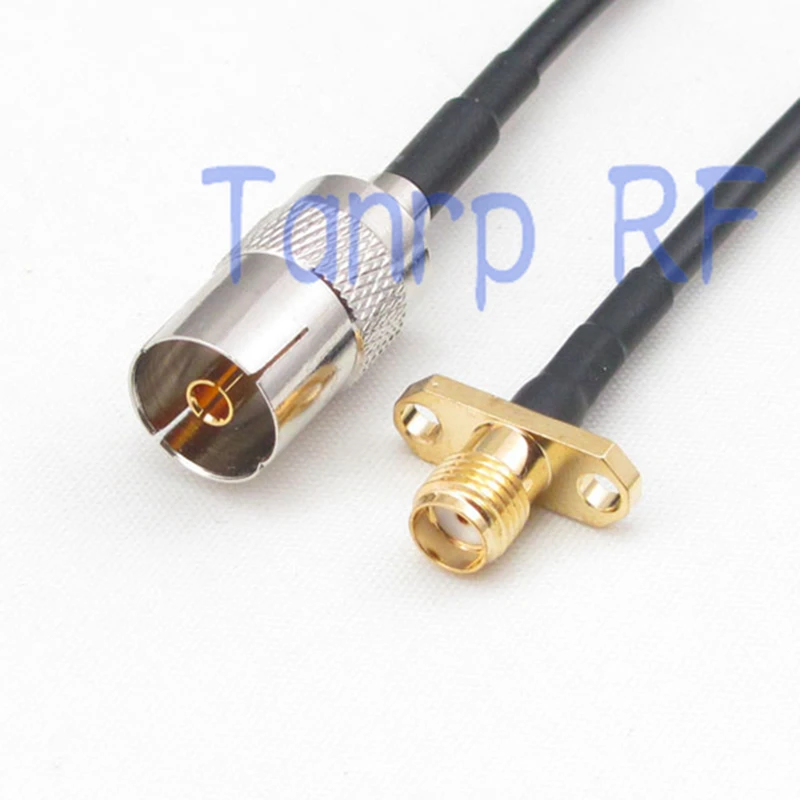 10pcs 6in TV female jack to SMA female with 2 hole panel RF adapter 15CM Pigtail coaxial jumper RG174 extension cord cable
10pcs 6in TV female jack to SMA female with 2 hole panel RF adapter 15CM Pigtail coaxial jumper RG174 extension cord cable