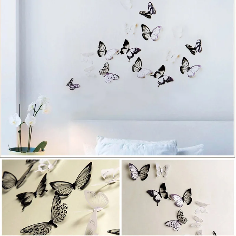 18pcs/lot 3D Butterflies Fridge Magnets Home Decor Decorative Animal Refrigerator Stickers Room Decoration DIY
18pcs/lot 3D Butterflies Fridge Magnets Home Decor Decorative Animal Refrigerator Stickers Room Decoration DIY