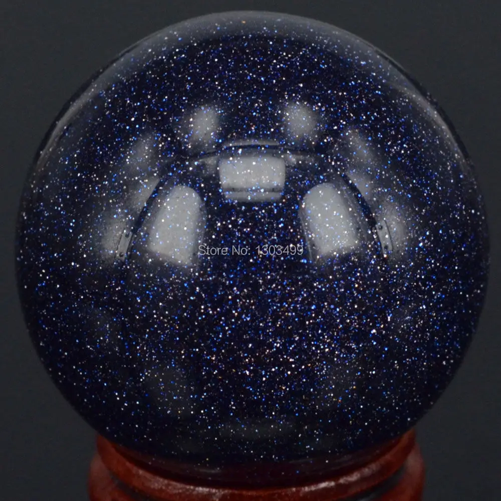 (1.6")40MM Nice Gemstone Blue Goldstone Sand Sphere Crystal Globe Ball Chakra Healing Reiki Stone Carving Crafts W/Stand
(1.6")40MM Nice Gemstone Blue Goldstone Sand Sphere Crystal Globe Ball Chakra Healing Reiki Stone Carving Crafts W/Stand