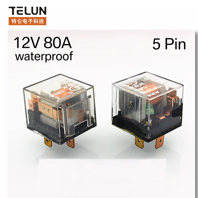 4PCS 12V 80A 5 feet / 5 Pin Silver contacts waterproof high-power relay car headlights / air conditioning
4PCS 12V 80A 5 feet / 5 Pin Silver contacts waterproof high-power relay car headlights / air conditioning