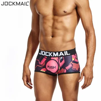 JOCKMAI brand Men Underwear Sexy Men boxer shorts Fashion digital print Cueca boxer Male Panties Underpants gay underwear
JOCKMAI brand Men Underwear Sexy Men boxer shorts Fashion digital print Cueca boxer Male Panties Underpants gay underwear