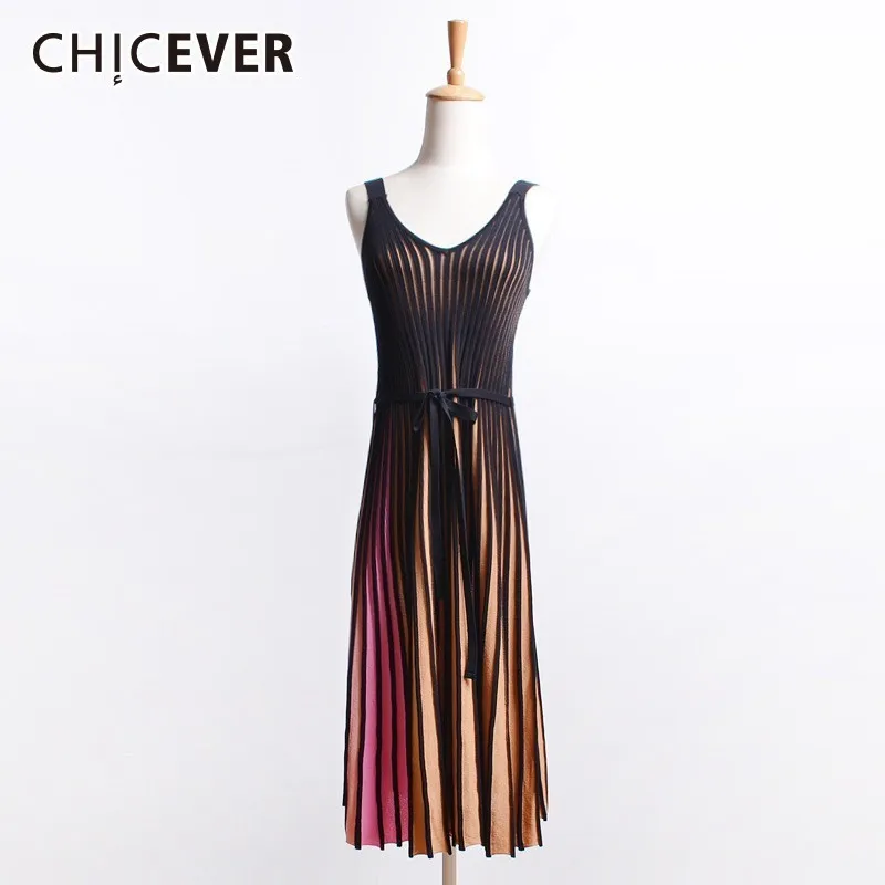 CHICEVER Summer Sexy Hit Color Dress For Women Sleeveless Spaghetti Strap Lace Up Sashes Loose Mid Calf Female Dresses New 2019
CHICEVER Summer Sexy Hit Color Dress For Women Sleeveless Spaghetti Strap Lace Up Sashes Loose Mid Calf Female Dresses New 2019