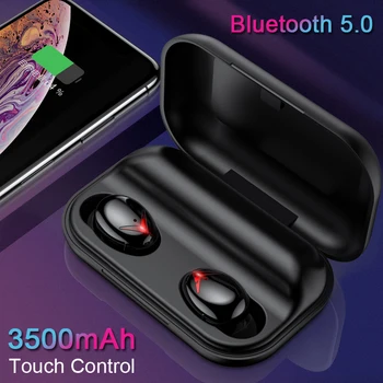 TWS Bluetooth Earphone Invisible Mini Wireless Earbuds Stereo Bluetooth 5.0 Touch Control Headphones with 3500mAh Charging Box
TWS Bluetooth Earphone Invisible Mini Wireless Earbuds Stereo Bluetooth 5.0 Touch Control Headphones with 3500mAh Charging Box