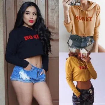 Trendy New Women Autumn Clothing Letters Print Winter Hoodie Sweatshirt Ladies Casual Hooded Jumper Pullover Crop Tops
Trendy New Women Autumn Clothing Letters Print Winter Hoodie Sweatshirt Ladies Casual Hooded Jumper Pullover Crop Tops