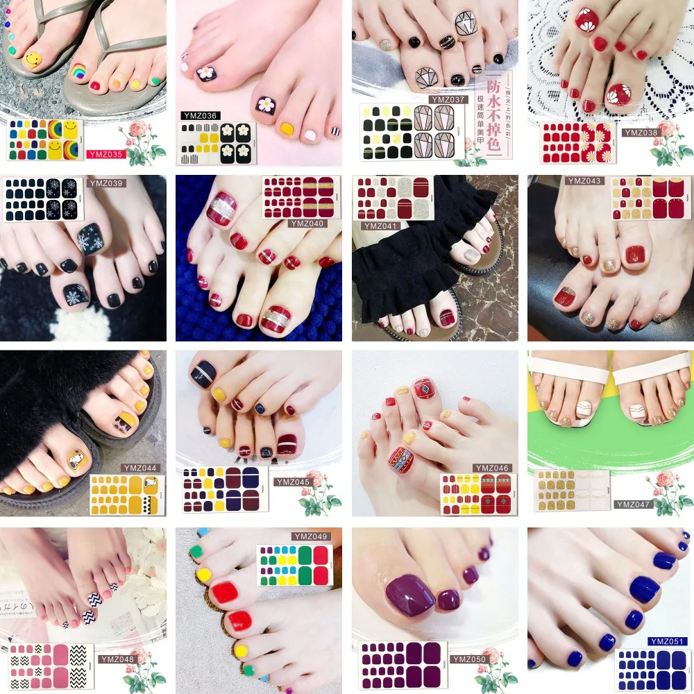 1PC Toenail art Full-Cover Sticker Sheet For ToeNail Sticker Polish Sticker Pedicure Sticker YMZ035-051 Holiday Summer
1PC Toenail art Full-Cover Sticker Sheet For ToeNail Sticker Polish Sticker Pedicure Sticker YMZ035-051 Holiday Summer