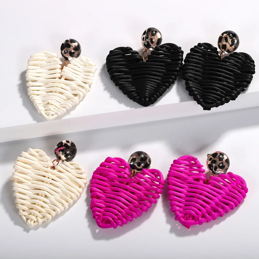 Vedawas Handwoven Heart Earrings for Women Luxury Handmade Drop Dangle Earrings Female Wedding Party Gifts Wholesale xg2723
Vedawas Handwoven Heart Earrings for Women Luxury Handmade Drop Dangle Earrings Female Wedding Party Gifts Wholesale xg2723