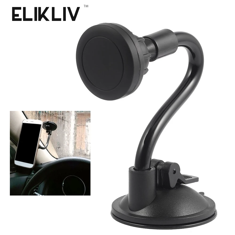 New Universal Car Phone Holder Strong Strength Magnet Suction Windshield Magnetic Mobile Stand For Smartphone GPS | Мобильные