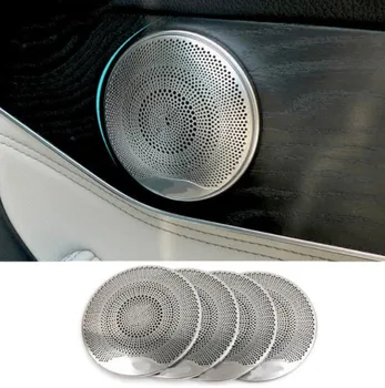 4pcs W213 Matte Chrome Door Speaker Cover Trim Sticker For Mercedes Benz C Class W205 GLC200 2015 2016 Car Accessories
4pcs W213 Matte Chrome Door Speaker Cover Trim Sticker For Mercedes Benz C Class W205 GLC200 2015 2016 Car Accessories