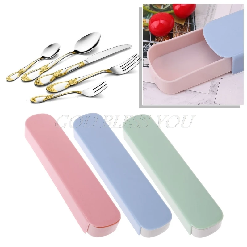 

Tableware Storage Box Flatware Travel Case For Stationery Chopsticks Spoon Fork Drop Shipping