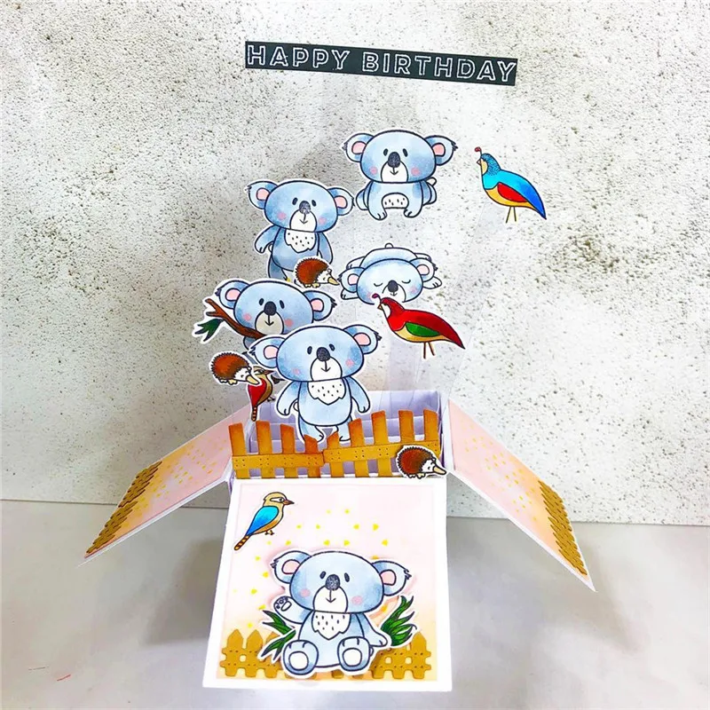 GJCrafts Animal Koala Die G'day Mate Metal Cutting Dies and Stamps Stencils for DIY Scrapbook Card Decorative Craft New 2019
GJCrafts Animal Koala Die G'day Mate Metal Cutting Dies and Stamps Stencils for DIY Scrapbook Card Decorative Craft New 2019