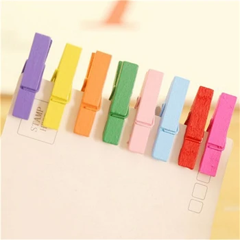 30mm 50 Pcs/lot Mini Wooden Craft Pegs Paper Photo Hanging Spring Clips Clothespins For Message Cards Party Wedding Decoration
30mm 50 Pcs/lot Mini Wooden Craft Pegs Paper Photo Hanging Spring Clips Clothespins For Message Cards Party Wedding Decoration