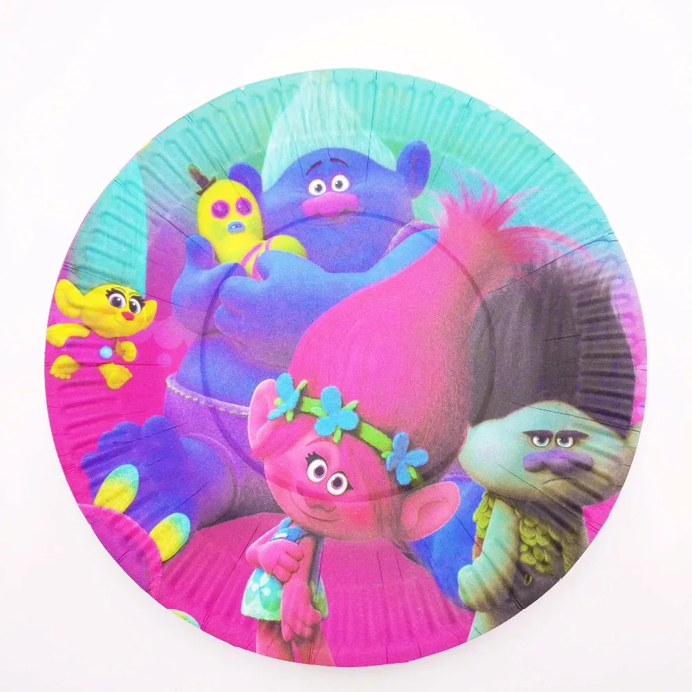10pcs/sets 7inch Trolls disposable plates children party supplies carton theme kids funny Birthday Party Decoration Trolls
10pcs/sets 7inch Trolls disposable plates children party supplies carton theme kids funny Birthday Party Decoration Trolls