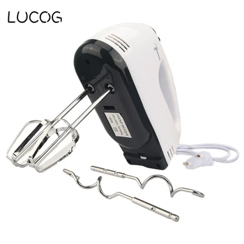 LUCOG 7 Speed Dough Hand Mixer Egg Beater Food Blender Multifunctional Food Processor Ultra Power Electric Kitchen Mixer 180W
LUCOG 7 Speed Dough Hand Mixer Egg Beater Food Blender Multifunctional Food Processor Ultra Power Electric Kitchen Mixer 180W