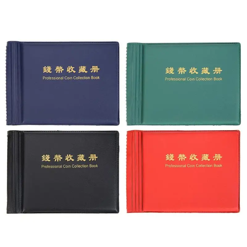 60 Grids Coin Album Folder Collection Book Penny Money Coins Collector Gift Portable Album Coin Storage Book Case Folder Holder
60 Grids Coin Album Folder Collection Book Penny Money Coins Collector Gift Portable Album Coin Storage Book Case Folder Holder