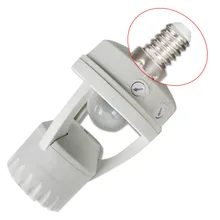 E27 LED 220V PBT Screw Light Bulb Holder LED PIR Infrared Motion Sensor Lamp With Switch Socket Identify LED Lamps Infrared Lamp
E27 LED 220V PBT Screw Light Bulb Holder LED PIR Infrared Motion Sensor Lamp With Switch Socket Identify LED Lamps Infrared Lamp
