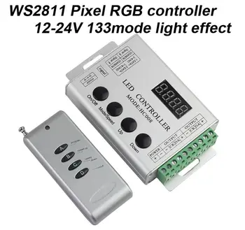 DC5V-24V HC008 Remote Controller for WS2811 WS2812b SK6812 Pixel RGB LED Strip LED Module,133mode light effect HC008
DC5V-24V HC008 Remote Controller for WS2811 WS2812b SK6812 Pixel RGB LED Strip LED Module,133mode light effect HC008