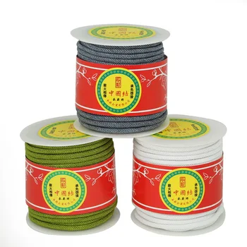 DIY 5mm Silk thread milan cord Jewelry & packing & shoes rope Necklaces & Bracelets cords 8colors 27Yard/roll
DIY 5mm Silk thread milan cord Jewelry & packing & shoes rope Necklaces & Bracelets cords 8colors 27Yard/roll