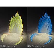 SHF Robot Figuarts He SHE Effect Engry Aura Ver экшн-фигурка синего и желтого цветов DIY фигурка бодикуна модель экшн-фигуры(China)