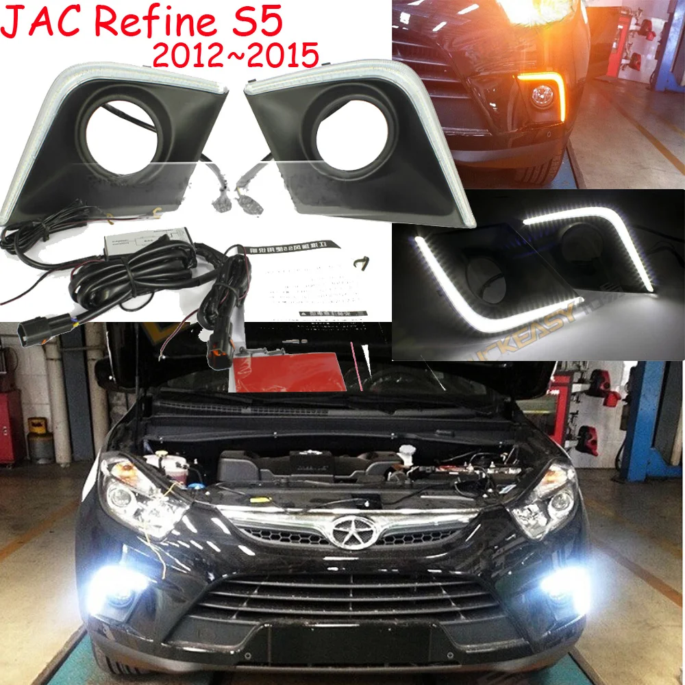 

JAC S5 daytime light;2010~2015,Optional:Black/Silver color,Free ship!JAC S5 fog light,JAC,J5,J6,S5