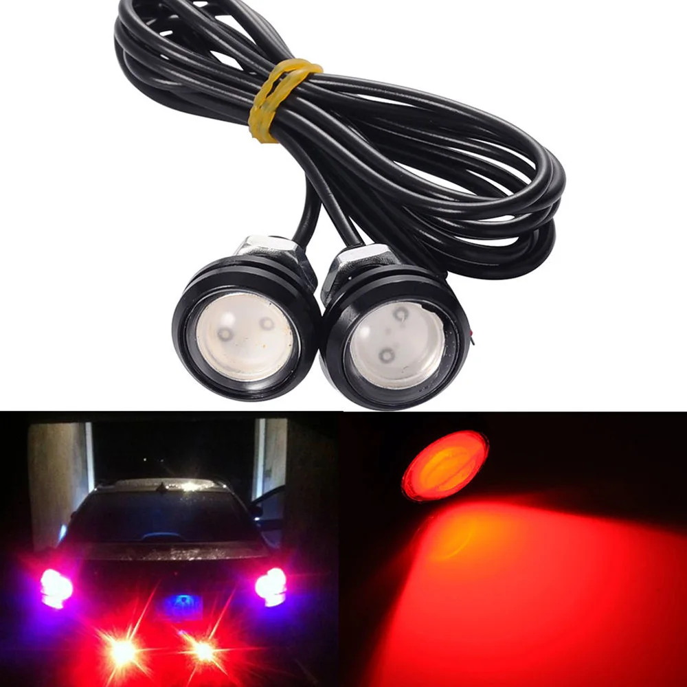 2pcs! Car styling Waterproof DIY LED Eagle Eye Auto DRL Daytime Running Light Bulb Brake Parking Lamp 9W 12V 2800 Lumens
2pcs! Car styling Waterproof DIY LED Eagle Eye Auto DRL Daytime Running Light Bulb Brake Parking Lamp 9W 12V 2800 Lumens