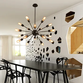 Sputnik Mid Century vintage Modern industrial iron pendant lamp lighting Loft light fixture
Sputnik Mid Century vintage Modern industrial iron pendant lamp lighting Loft light fixture