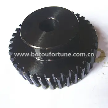 C45 steel 1.5M spur gear 21teeth and rack 15mm width and HTD5M timing pulley 20 teeth 25mm belt width for CNC machine
C45 steel 1.5M spur gear 21teeth and rack 15mm width and HTD5M timing pulley 20 teeth 25mm belt width for CNC machine