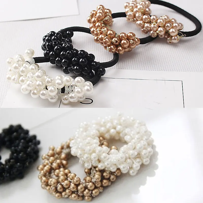 M MISM Fashion Beads Elastic Hair Bands Gum For Hair For Women Girls Hair Accessories Rubber Band Ties Scrunchy Bezel
M MISM Fashion Beads Elastic Hair Bands Gum For Hair For Women Girls Hair Accessories Rubber Band Ties Scrunchy Bezel