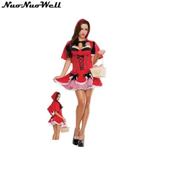 Little Red Riding Hood Halloween Carnival Cosplay Party Adult Female Hot Sexy Dress Game Role Playing Costume
Little Red Riding Hood Halloween Carnival Cosplay Party Adult Female Hot Sexy Dress Game Role Playing Costume
