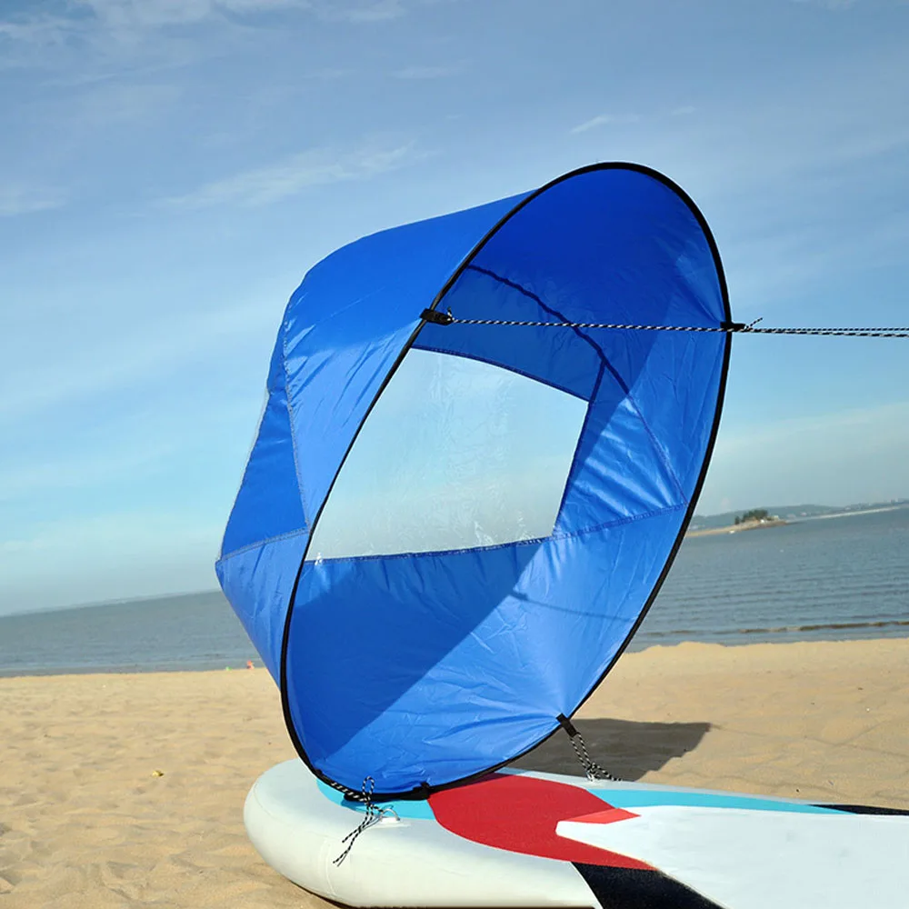 42"/108 cm SAIL Foldable Kayak Boat Wind Sail Canoe Sup Paddle Board with Clear Window Drifting Boating Accessory
42"/108 cm SAIL Foldable Kayak Boat Wind Sail Canoe Sup Paddle Board with Clear Window Drifting Boating Accessory