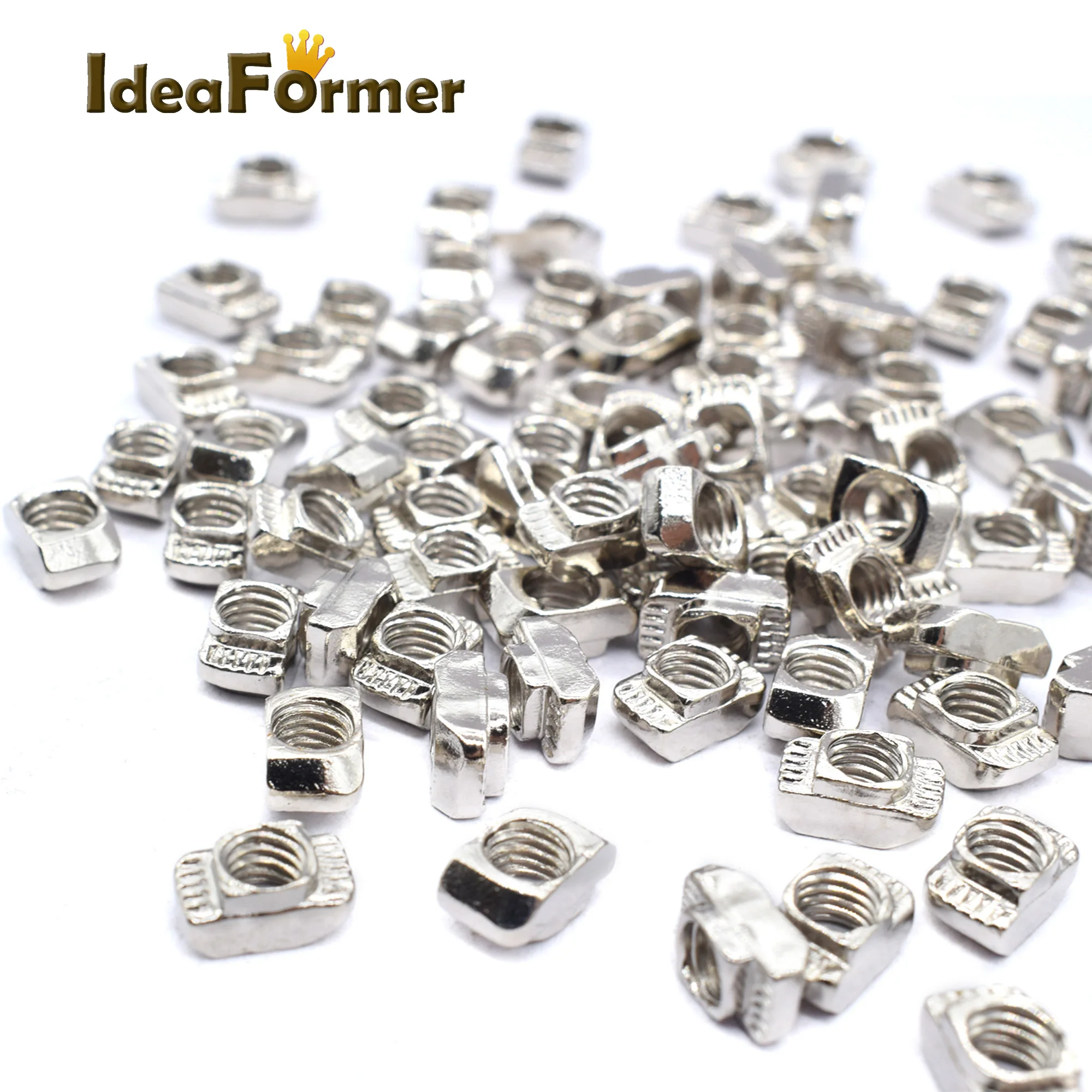 50Pcs T2020 Nuts M3/M4/M5 Nickel Plated Carbon Steel T Nut for 3D printer parts 2020 Series profiles Carbon Steel Connector.
50Pcs T2020 Nuts M3/M4/M5 Nickel Plated Carbon Steel T Nut for 3D printer parts 2020 Series profiles Carbon Steel Connector.