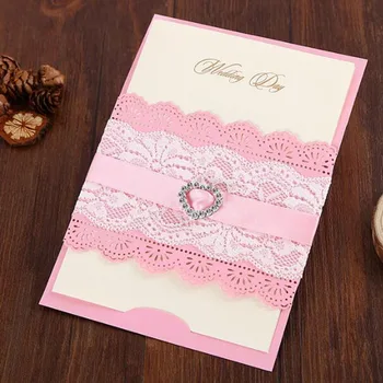 50pcs Pink Laser Cut Hollow Wedding Invitation Card Diamond Greeting Card Customize Envelopes Wedding Birthday Party Decorations
50pcs Pink Laser Cut Hollow Wedding Invitation Card Diamond Greeting Card Customize Envelopes Wedding Birthday Party Decorations