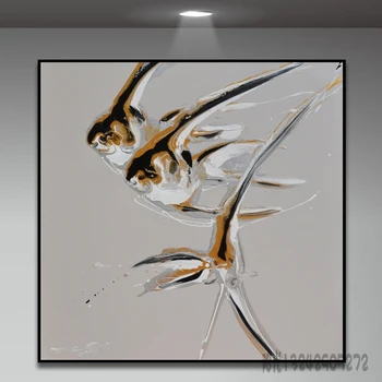 Modern simple home decoration painting high quality hand-painted abstract living room hotel oil painting tropical fish
Modern simple home decoration painting high quality hand-painted abstract living room hotel oil painting tropical fish