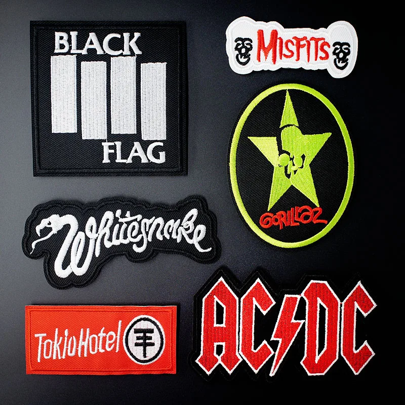 DIY Embroidery Patch Applique Clothes Clothing Sewing Supplies Decorative Badges Patches ROCK BAND
DIY Embroidery Patch Applique Clothes Clothing Sewing Supplies Decorative Badges Patches ROCK BAND