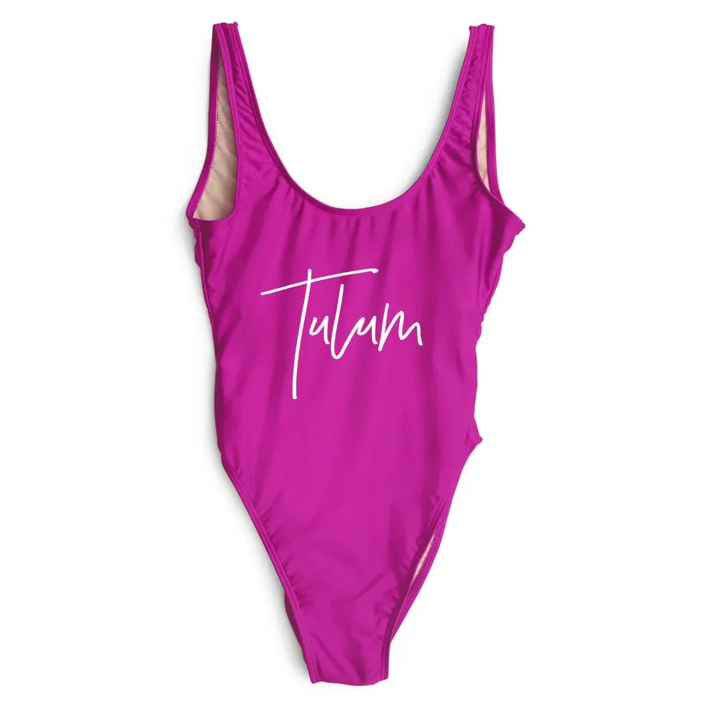 TULUM One Piece suits Female Swimwear Jumpsuit Rompers SWIMSUIT bathing suit Women Sexy Low Back Bodysuit Swimsuit
TULUM One Piece suits Female Swimwear Jumpsuit Rompers SWIMSUIT bathing suit Women Sexy Low Back Bodysuit Swimsuit