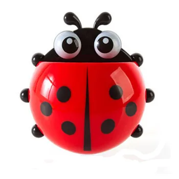 1PC Ladybug toothbrush holder Toiletries Toothpaste Holder Bathroom Sets Suction Hooks Tooth Brush container ladybird on sale
1PC Ladybug toothbrush holder Toiletries Toothpaste Holder Bathroom Sets Suction Hooks Tooth Brush container ladybird on sale