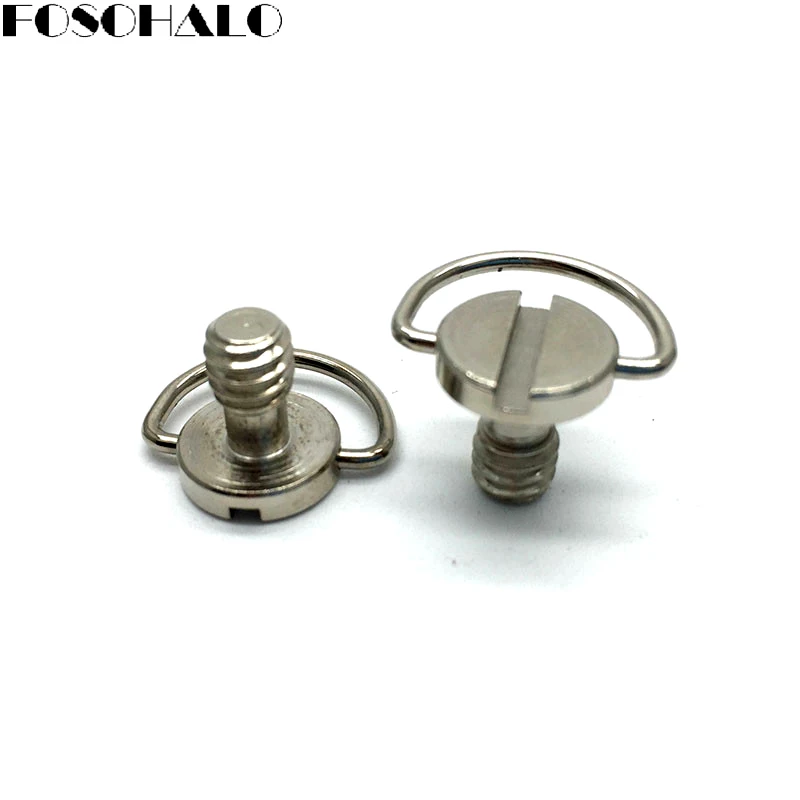 FOSOHALO 1pcs Stainless Steel 1/4 C-ring Camera Screw for DSLR Camera / Tripod / Quick Release Plate Photo Studio Accessories
FOSOHALO 1pcs Stainless Steel 1/4 C-ring Camera Screw for DSLR Camera / Tripod / Quick Release Plate Photo Studio Accessories