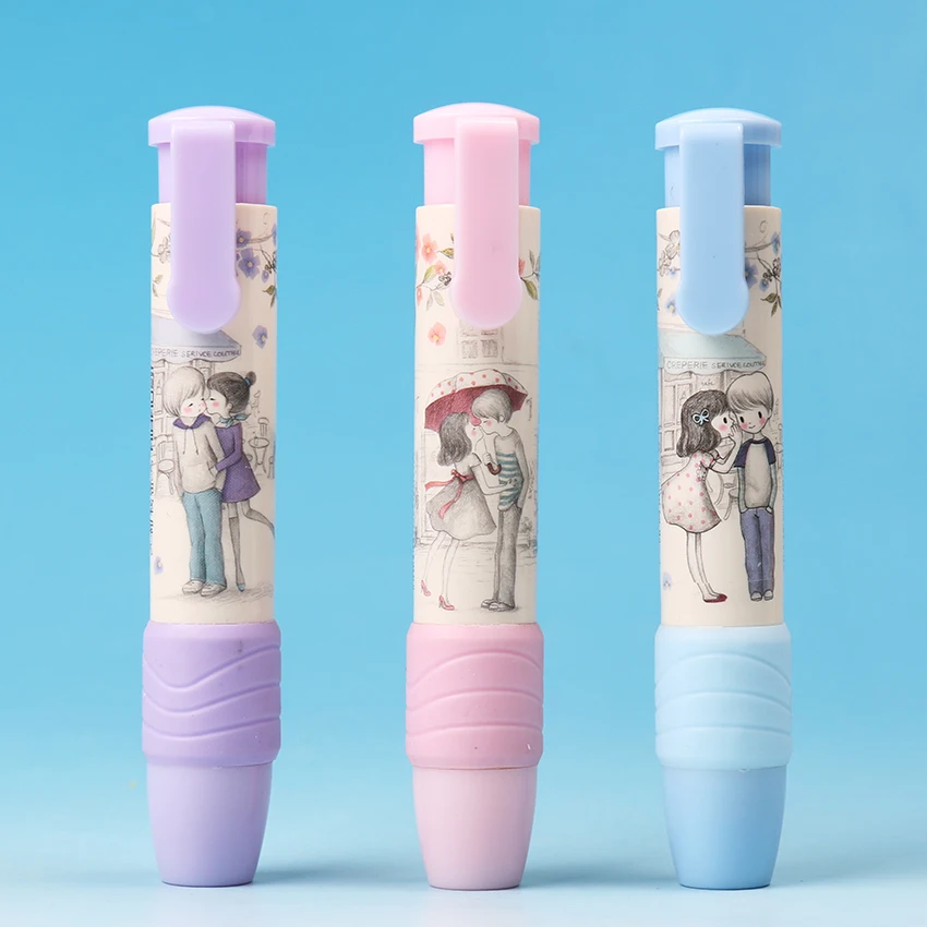 1PC 3 Colors School Office Stationery Cartoon Cute Kid Gift Pen-shape Eraser Rubber
1PC 3 Colors School Office Stationery Cartoon Cute Kid Gift Pen-shape Eraser Rubber