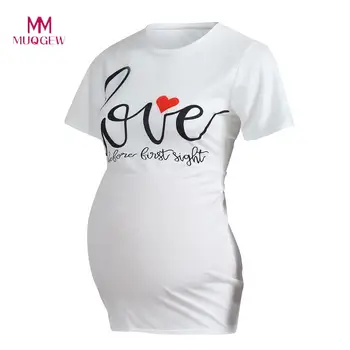 MUQGEW Maternity Clothes Fashion Women Maternity Short Sleeve Letter Tops Cotton T-shirt Lady's Pregnancy Clothes Pergnancy
MUQGEW Maternity Clothes Fashion Women Maternity Short Sleeve Letter Tops Cotton T-shirt Lady's Pregnancy Clothes Pergnancy