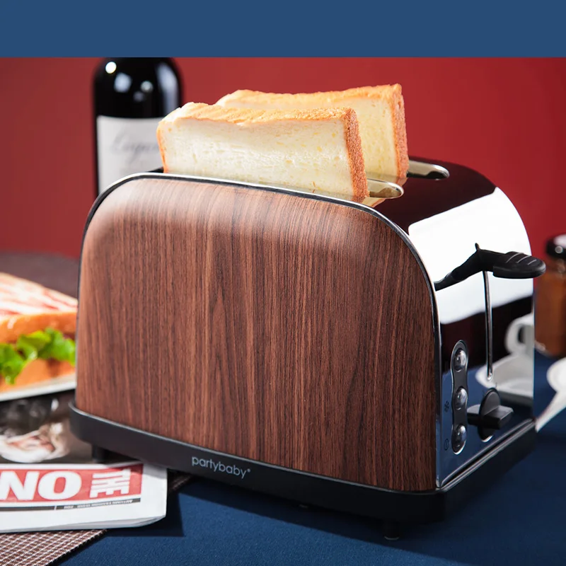 Британский ретро тостер автоматическая нержавеющей стали модели Хлебопечи
