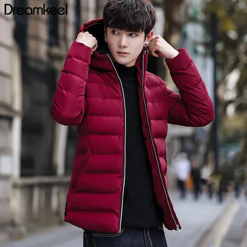 2019 New Coat men Style Men Boutique Cotton Padded Clothes Fashion Casual Warm Thick Hooded Men's Solid Slim Cotton Clothes Y
2019 New Coat men Style Men Boutique Cotton Padded Clothes Fashion Casual Warm Thick Hooded Men's Solid Slim Cotton Clothes Y