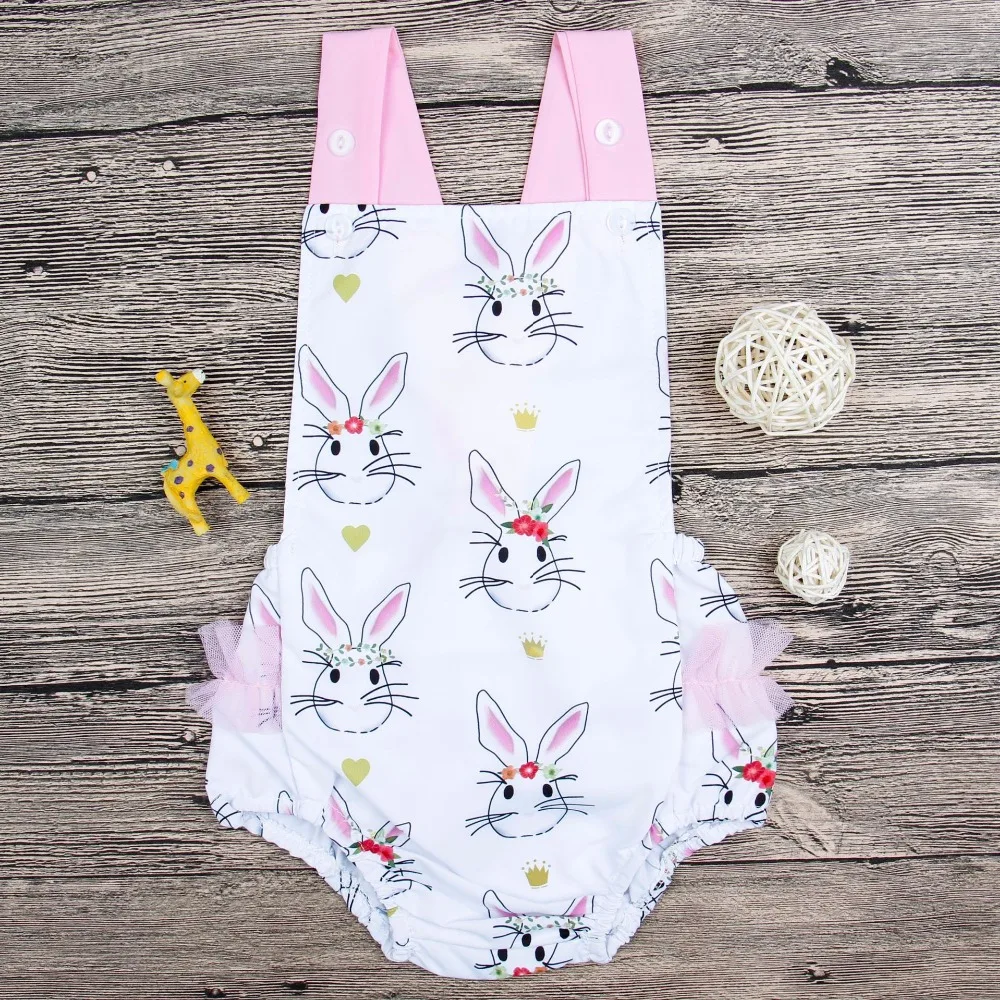 Baby Bodysuit Summer 2018 Infant Little Girl Clothes Pink Cartoon Rabbit Print Sleeveless Top Casual Cute Toddler Girls Clothing
Baby Bodysuit Summer 2018 Infant Little Girl Clothes Pink Cartoon Rabbit Print Sleeveless Top Casual Cute Toddler Girls Clothing