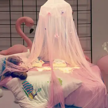 INS Pink Mosquito Net For Double Bed Canopy Insect Reject Net Circular Canopy Bed Curtains lace Mosquito Repellent Tent House
INS Pink Mosquito Net For Double Bed Canopy Insect Reject Net Circular Canopy Bed Curtains lace Mosquito Repellent Tent House
