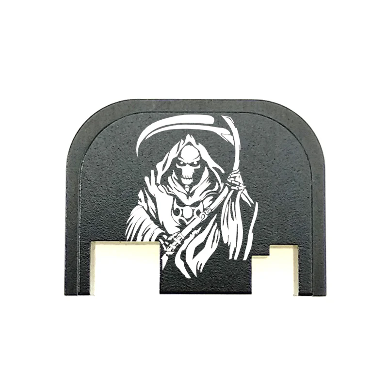 Personalized Custom Rear Cover Plate for Glock fits most models Fits Gen 1-4 DOES NOT fit G43 G42 OR GEN 5
Personalized Custom Rear Cover Plate for Glock fits most models Fits Gen 1-4 DOES NOT fit G43 G42 OR GEN 5
