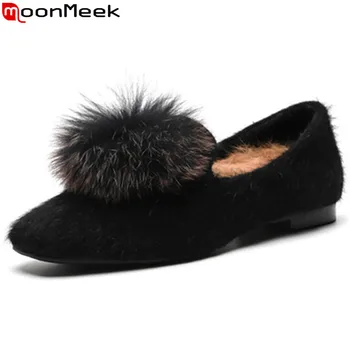 MoonMeek big size 33-42 fashion 2020 new flats women fur casual comfortable ladies shoes simple flat single shoes woman
MoonMeek big size 33-42 fashion 2020 new flats women fur casual comfortable ladies shoes simple flat single shoes woman