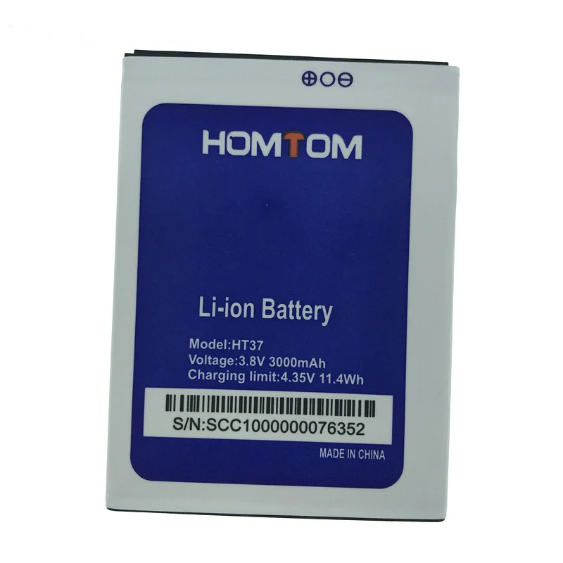 In Stock 100% NEW 3000mAh Battery For HOMTOM HT37 Mobile Phone Replacement + Tracking Number
In Stock 100% NEW 3000mAh Battery For HOMTOM HT37 Mobile Phone Replacement + Tracking Number