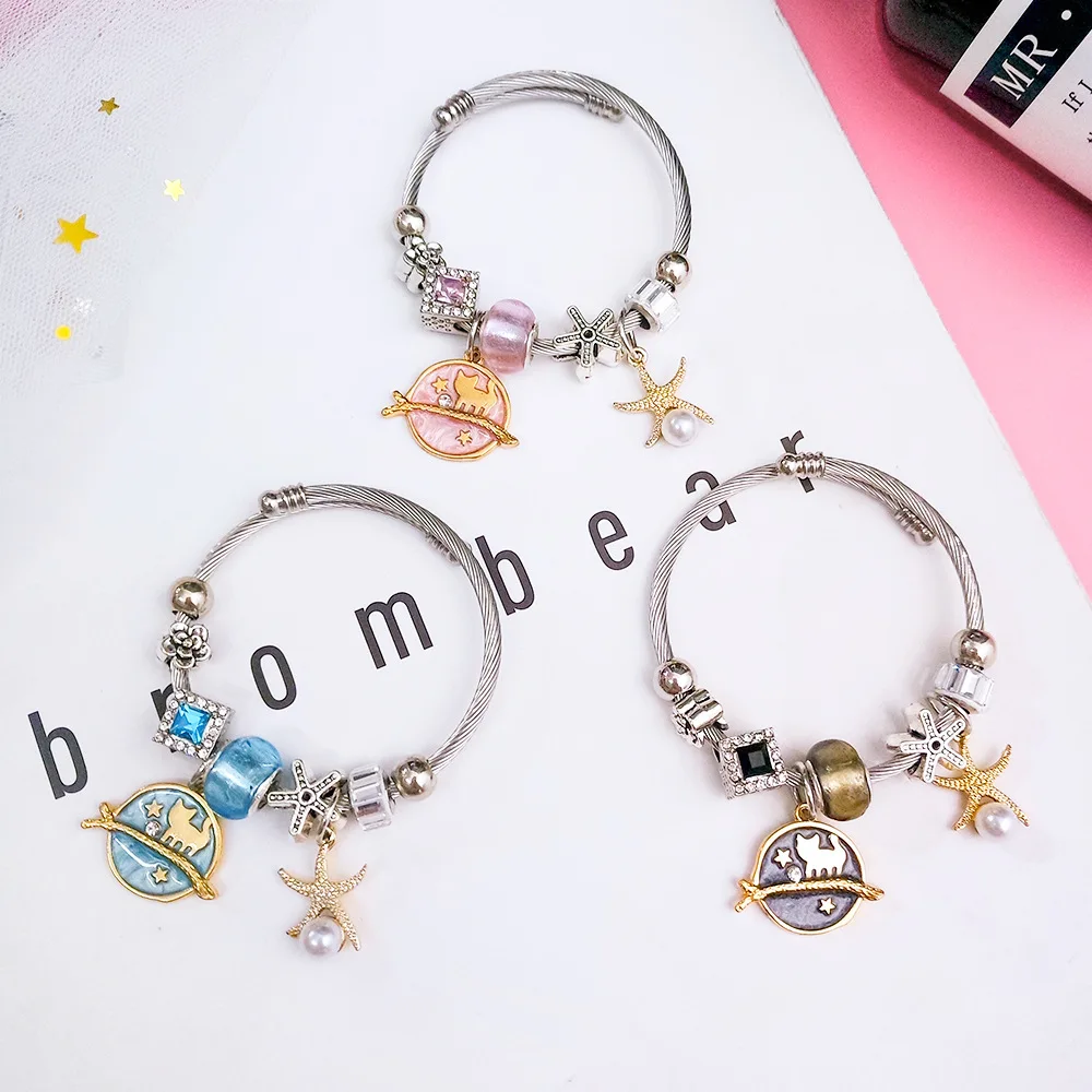 Bohemian Space Star Jupiter Crystal Charm Bracelets & Bangles for Women Beads Handmade Charm Bracelet Boho Femme Jewelry B13
Bohemian Space Star Jupiter Crystal Charm Bracelets & Bangles for Women Beads Handmade Charm Bracelet Boho Femme Jewelry B13