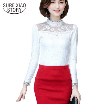 new arrived 2017 autumn blouse office lady shirt women long sleeve tops fashion hollow blouse thin casual clothing D194 30
new arrived 2017 autumn blouse office lady shirt women long sleeve tops fashion hollow blouse thin casual clothing D194 30